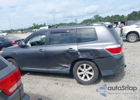 2012 Toyota Highlander Se V6 из США, поврежденный, VIN 5TDZK3EH4CS073584